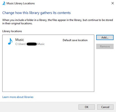 agregar canciones de música de Apple a Windows Media Player