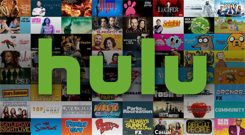 лучший сайт с фильмами: Hulu