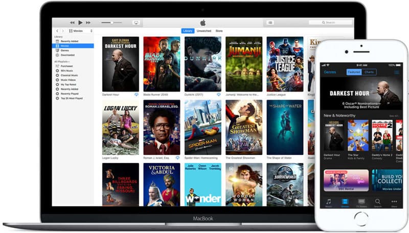 best movie site: iTunes