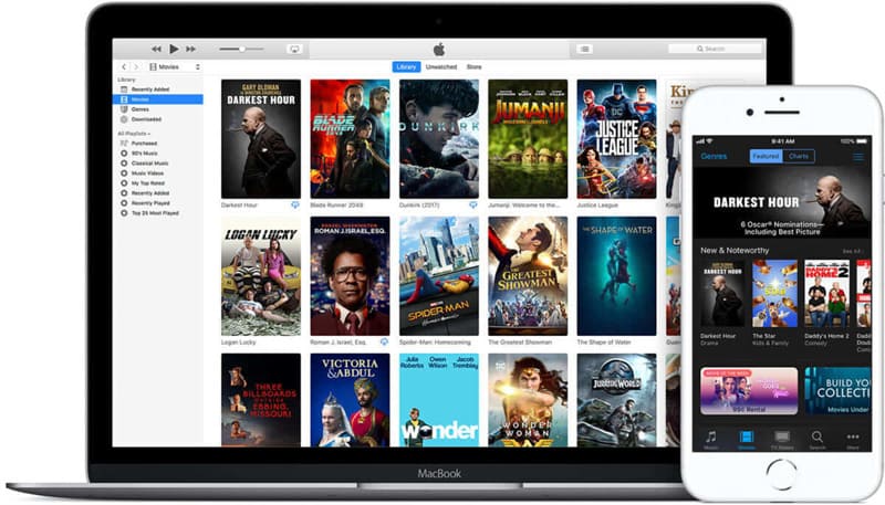 tapak filem terbaik: iTunes