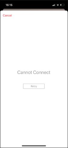 apple music can't connect