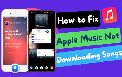 fix apple music won;t downloading songs