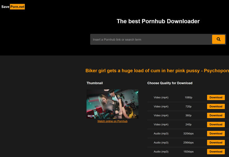 download PornHub video by SavePorn