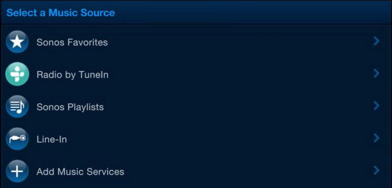 add pandora to sonos