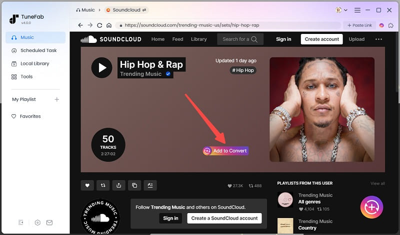 TuneFab SoundCloud Music Converter