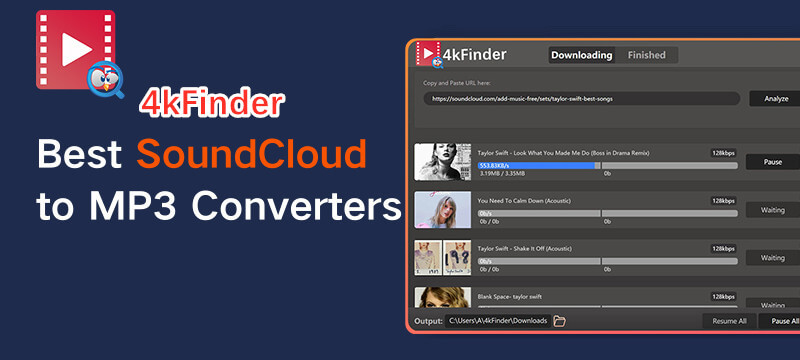 Best SoundCloud to MP3 Downloader - 4kFinder