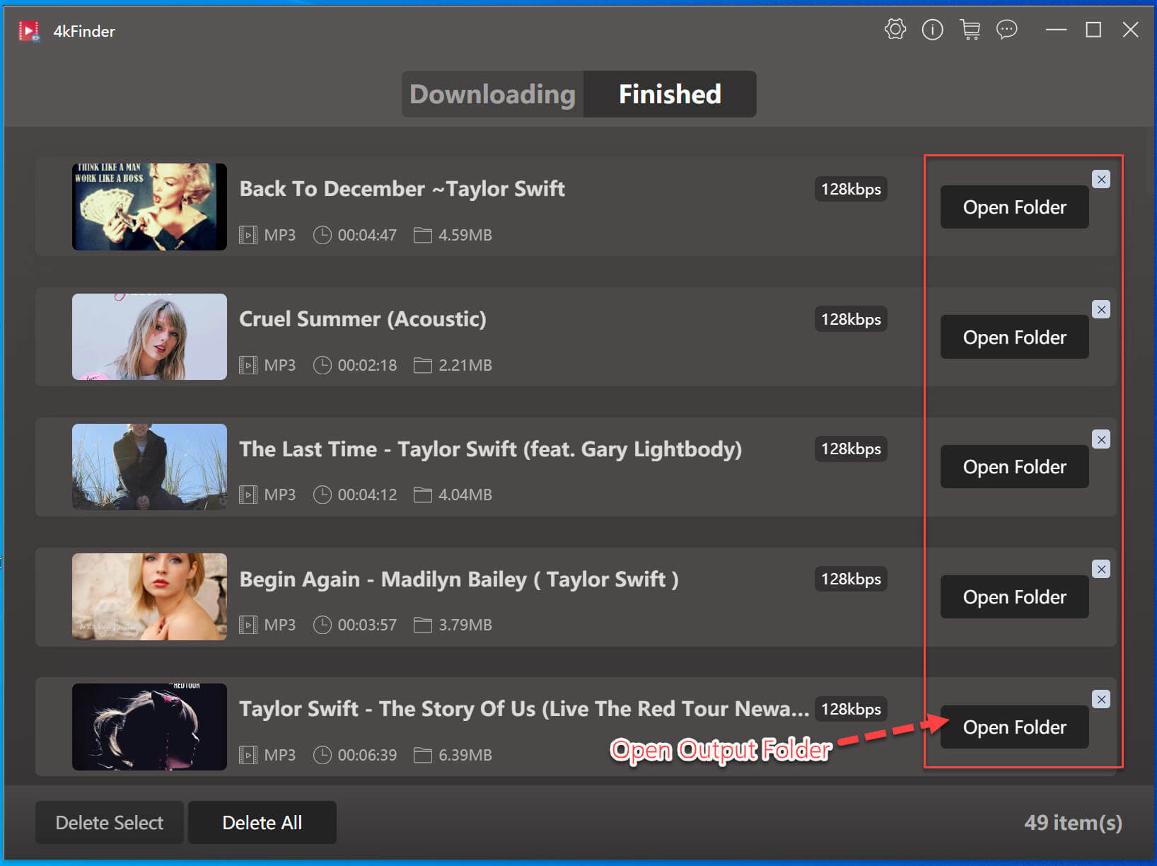 find your mp3 files