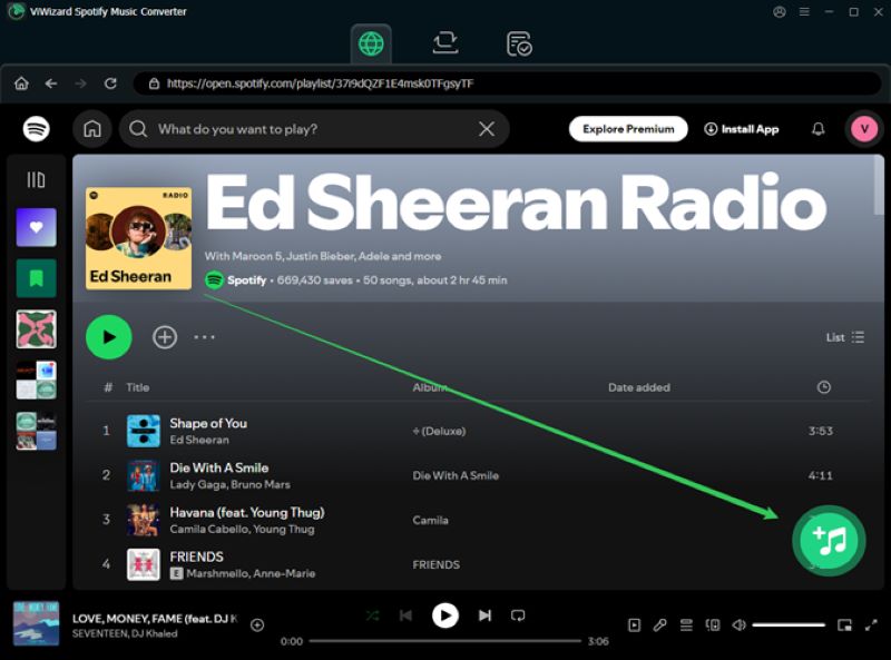 add playlist to conversion