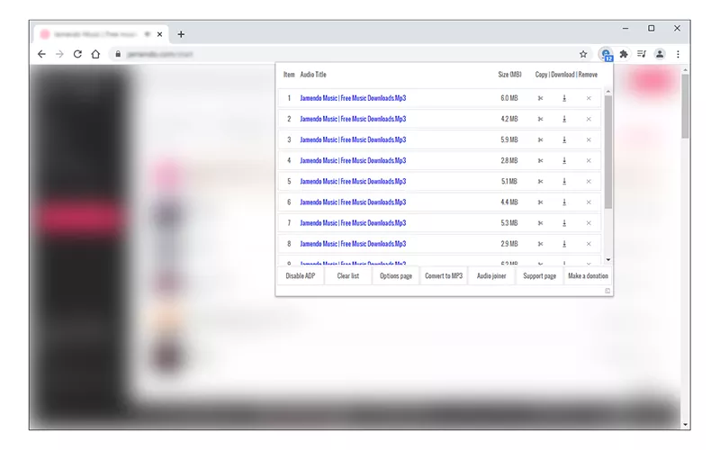 convert spotify to mp3 via extension