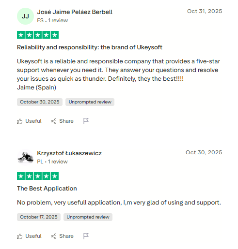 UkeySoft comments