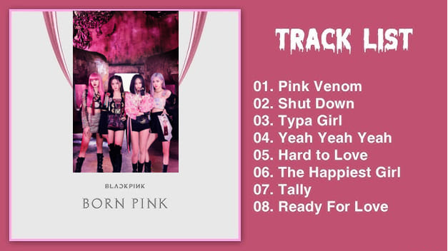 BlackPink BORN PINK album