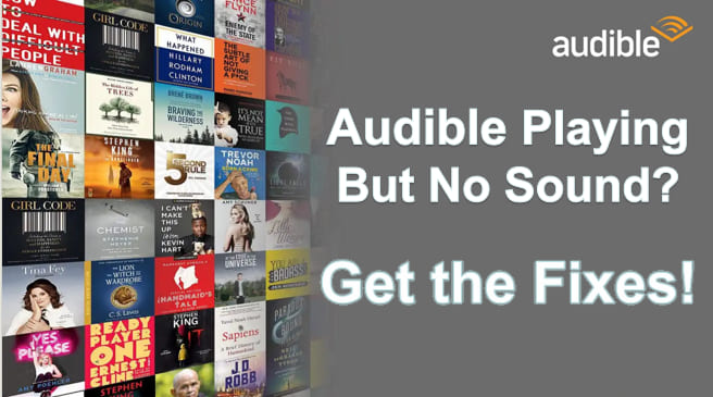 fix Audible playing but no sound issue