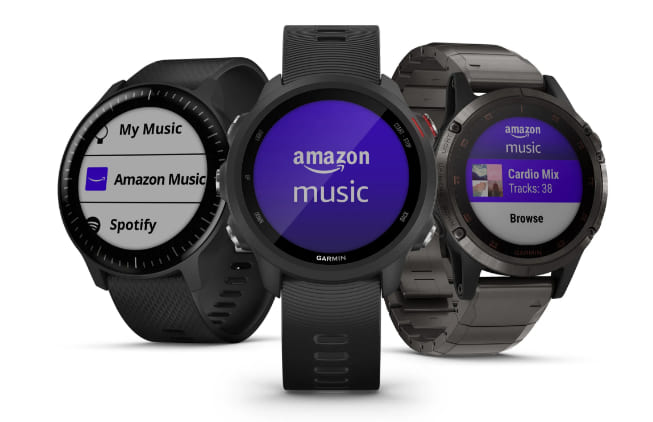 Play Amazon Music on Garmin Watch