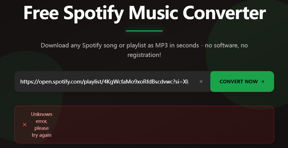 online Spotify downloader - Spotify Playlist Converter