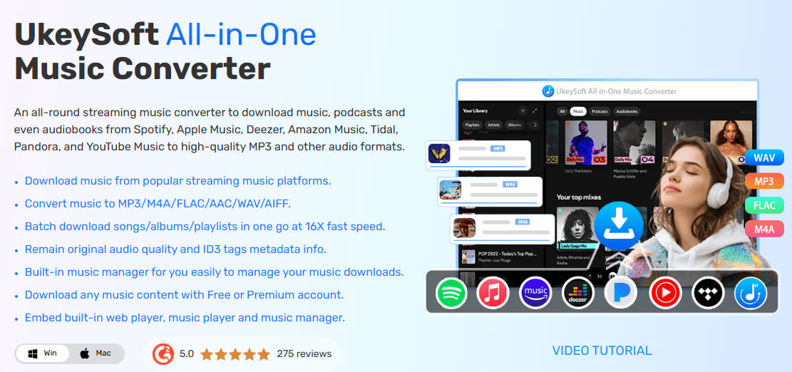 UkeySoft MusicOne Converter