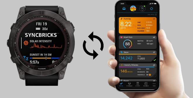 connect iPhone to Garmin watch