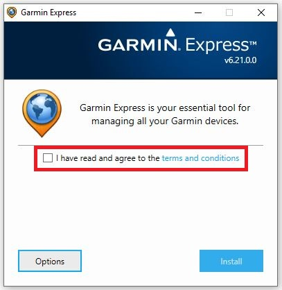 download Garmin Express App on pc