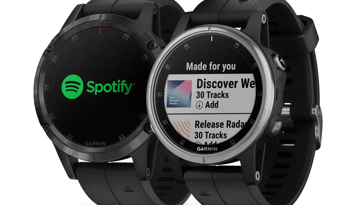 listen to Spotify music on Garmin Watch