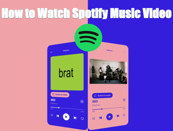 watch Spotify music videos