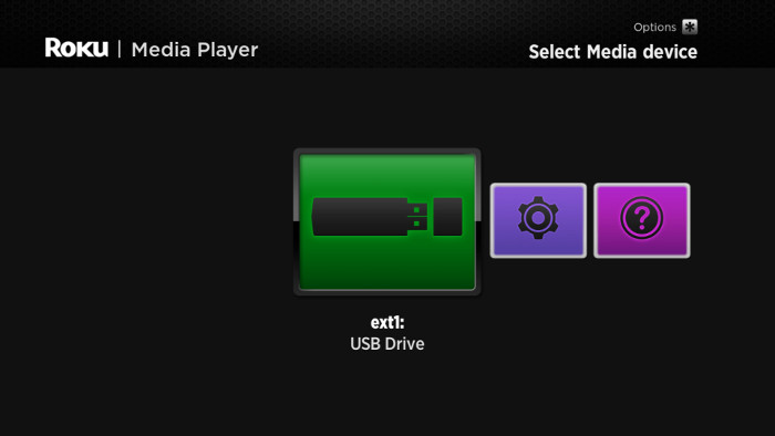 play audible on roku via usb