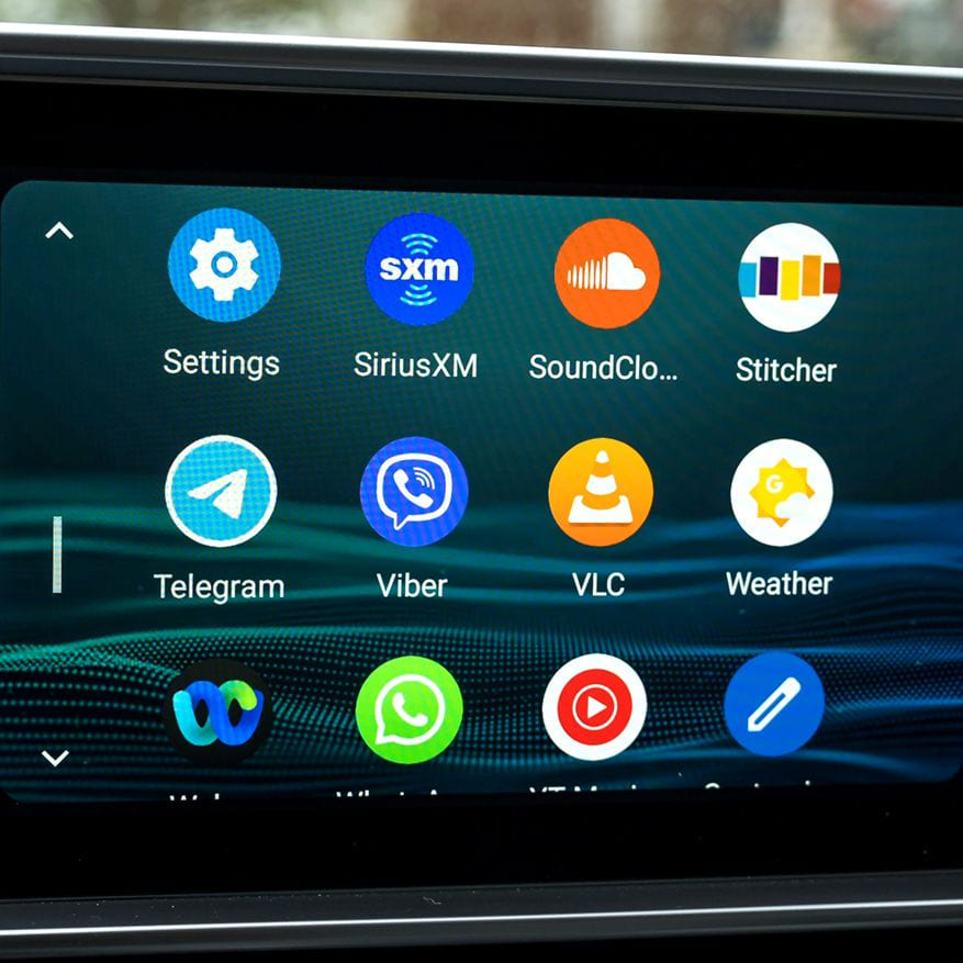 click SoundCloud on Android Auto