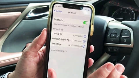 pair phone with car via Bluetooth